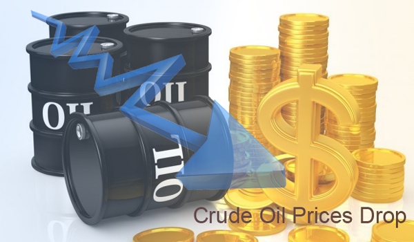 Crude Oil Prices Drop Due To Worldwide Oversupply