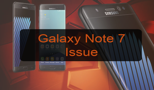 Note 7 Issue